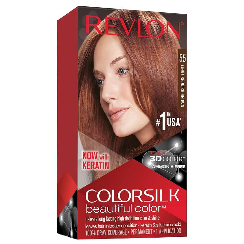 بهترین قیمت رنگ مو رولون آمریکایی شماره 55