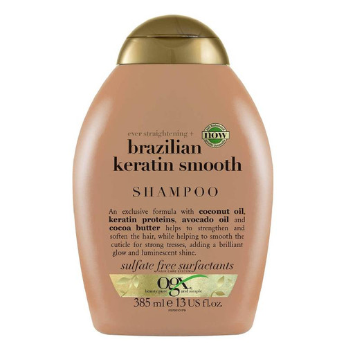 خرید شامپو بدون سولفات کراتین برزیلین او جی ایکس