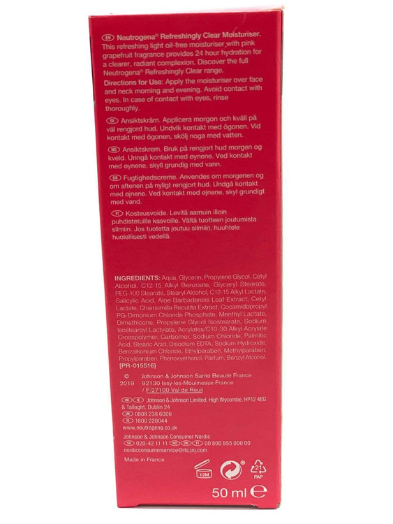 مرطوب کننده گریپ فروت نوتروژینا