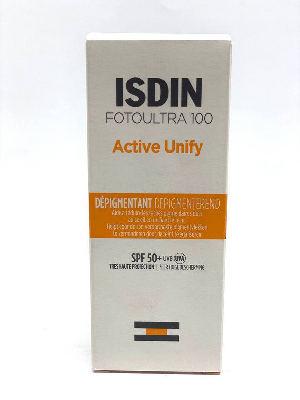 خرید آنلاین کرم ضد آفتاب اکتیو یونیفایو بی رنگ ایزدین