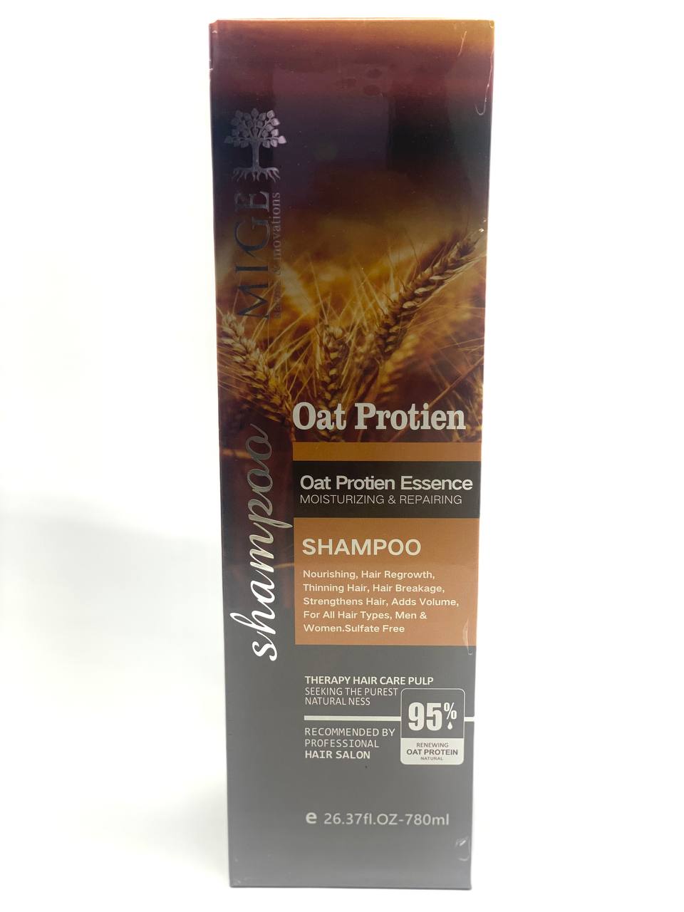 قیمت شامپو بدون سولفات جوانه گندم میگ