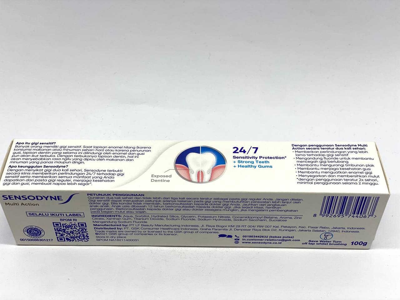 خمیر دندان مولتی اکشن سنسوداین