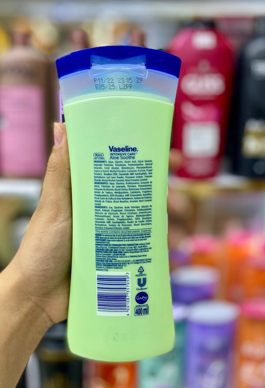 لوسیون آلوئه ورای وازلین