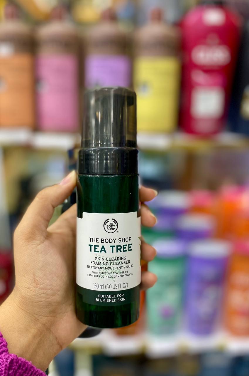 فوم شستشو چای سبز