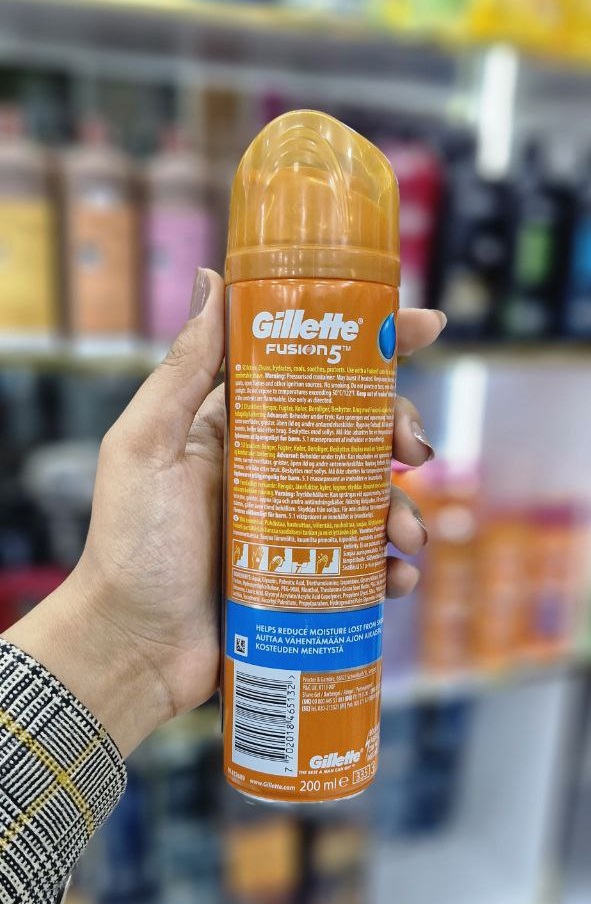 ژل اصلاح فیوژن ژیلت