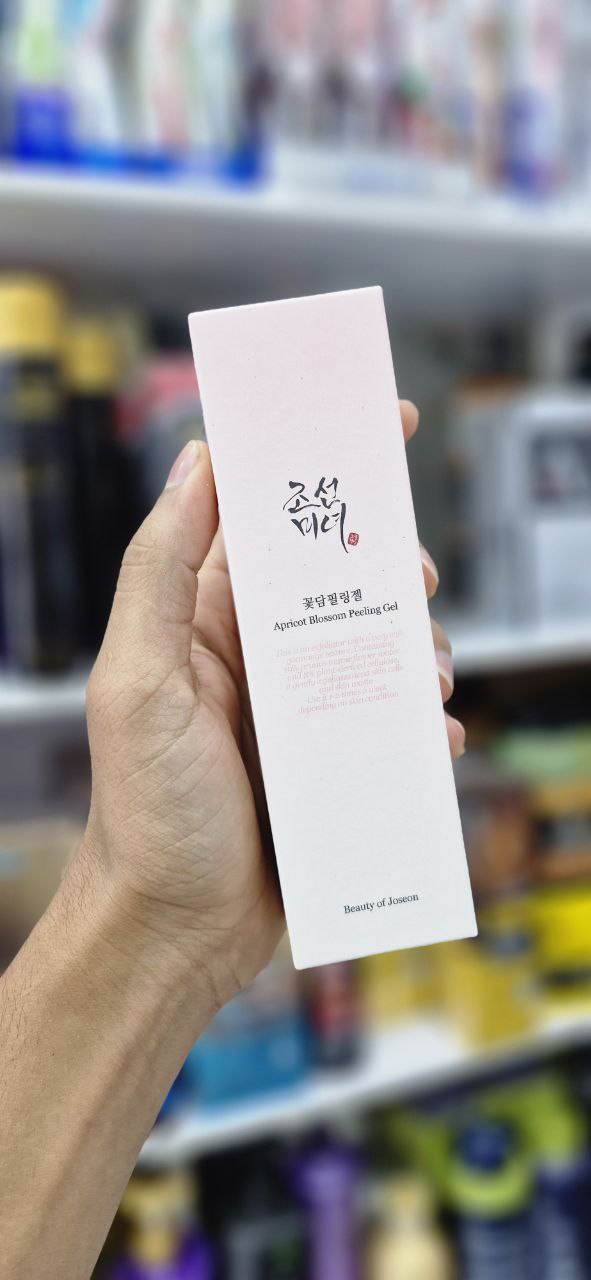 ژل پیلینگ روشن کننده شکوفه زردآلو بیوتی آف جوسان