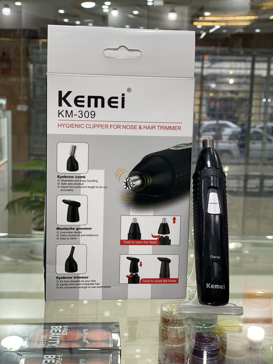 موزن گوش و بینی و ابرو کیمی مدل KM-309