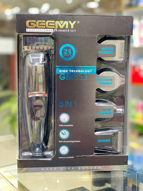 ست ماشین اصلاح موی سر و صورت و بدن جیمی مدل GM-853