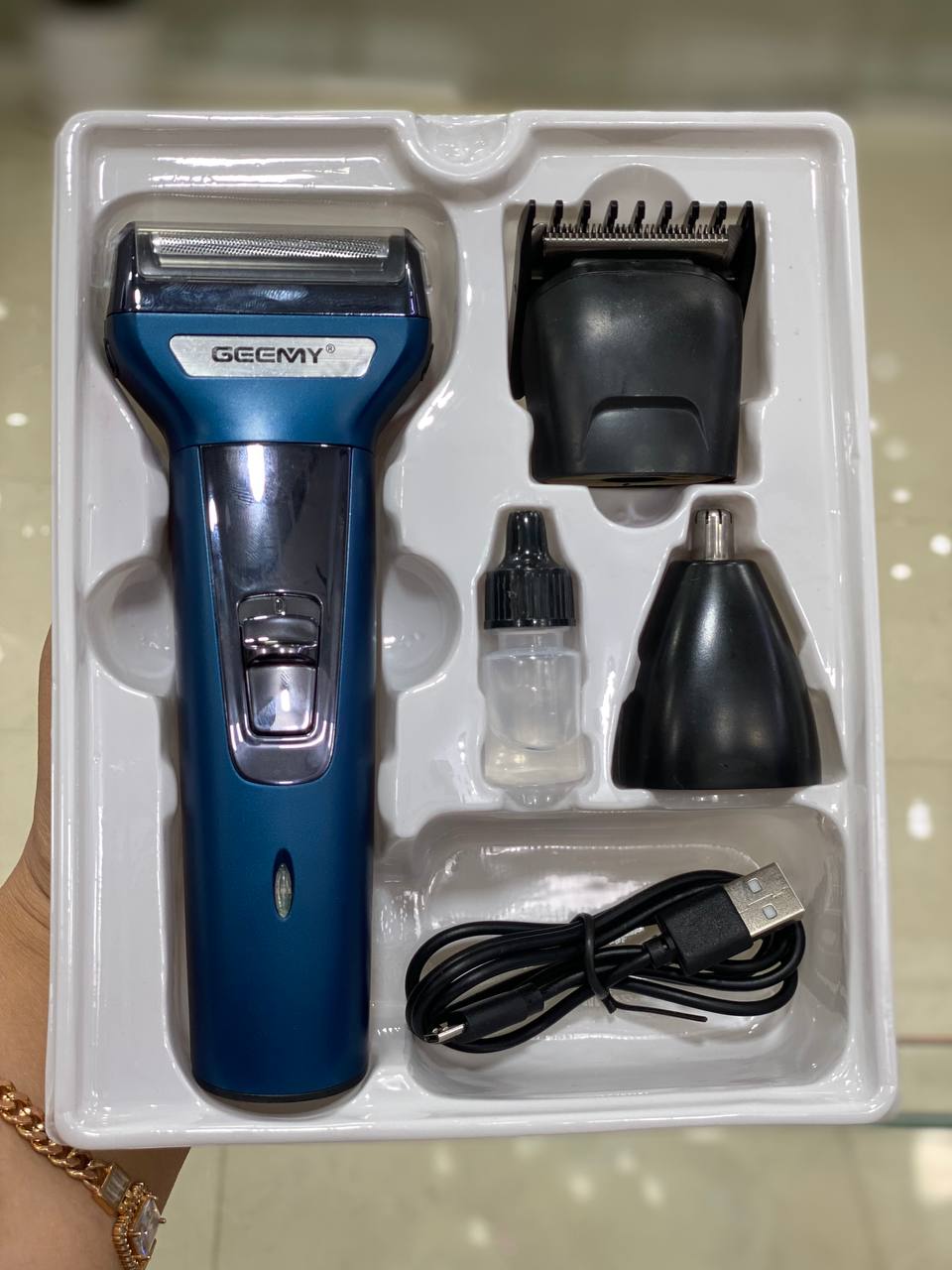 ماشین اصلاح موی سر و صورت جیمی مدل GM-6693 اصل