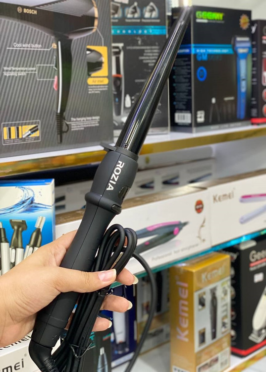 فر کننده مو روزیا مدل HR775 سایز 25 میلی متر