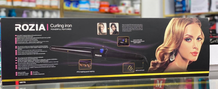 فر کننده مو روزیا مدل HR775 سایز 25 میلی متر