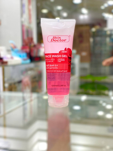 ژل شستشوی گل سرخ دکتر اسکین