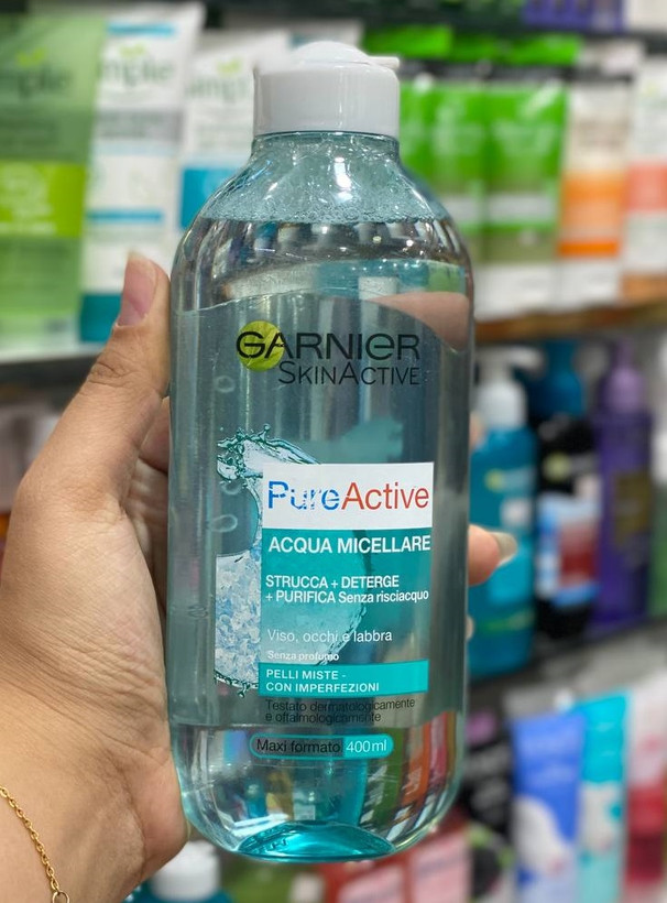 میسلار واتر پیور اکتیو گارنیر حجم 400 میل