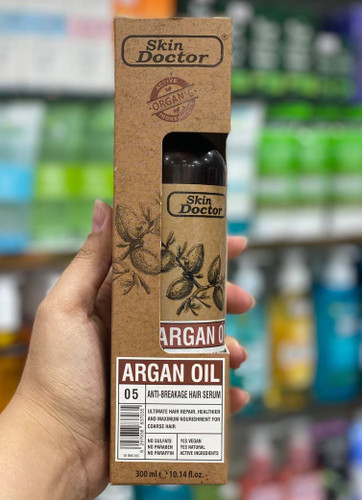 سرم آرگان ترمیم کننده مو دکتر اسکین