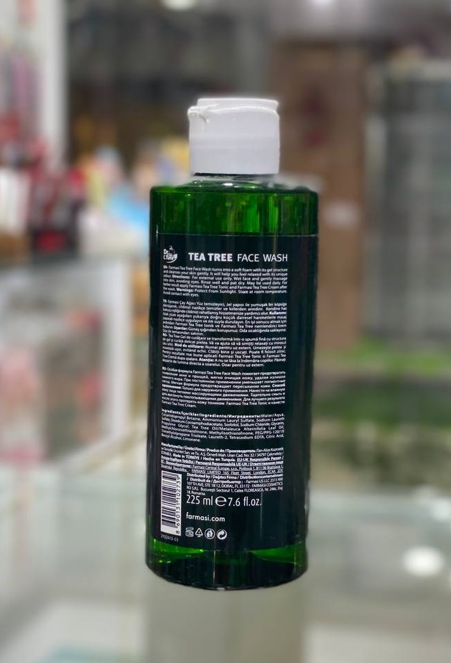 ژل شستشوی صورت Tea Tree دکتر سی تونا فارماسی