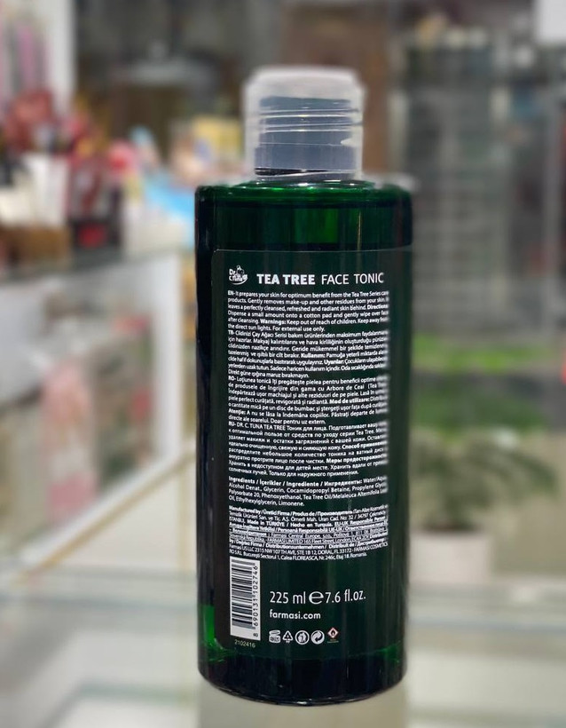 تونر پوست چرب درخت چای دکتر سی تونا فارماسی 225 میل
