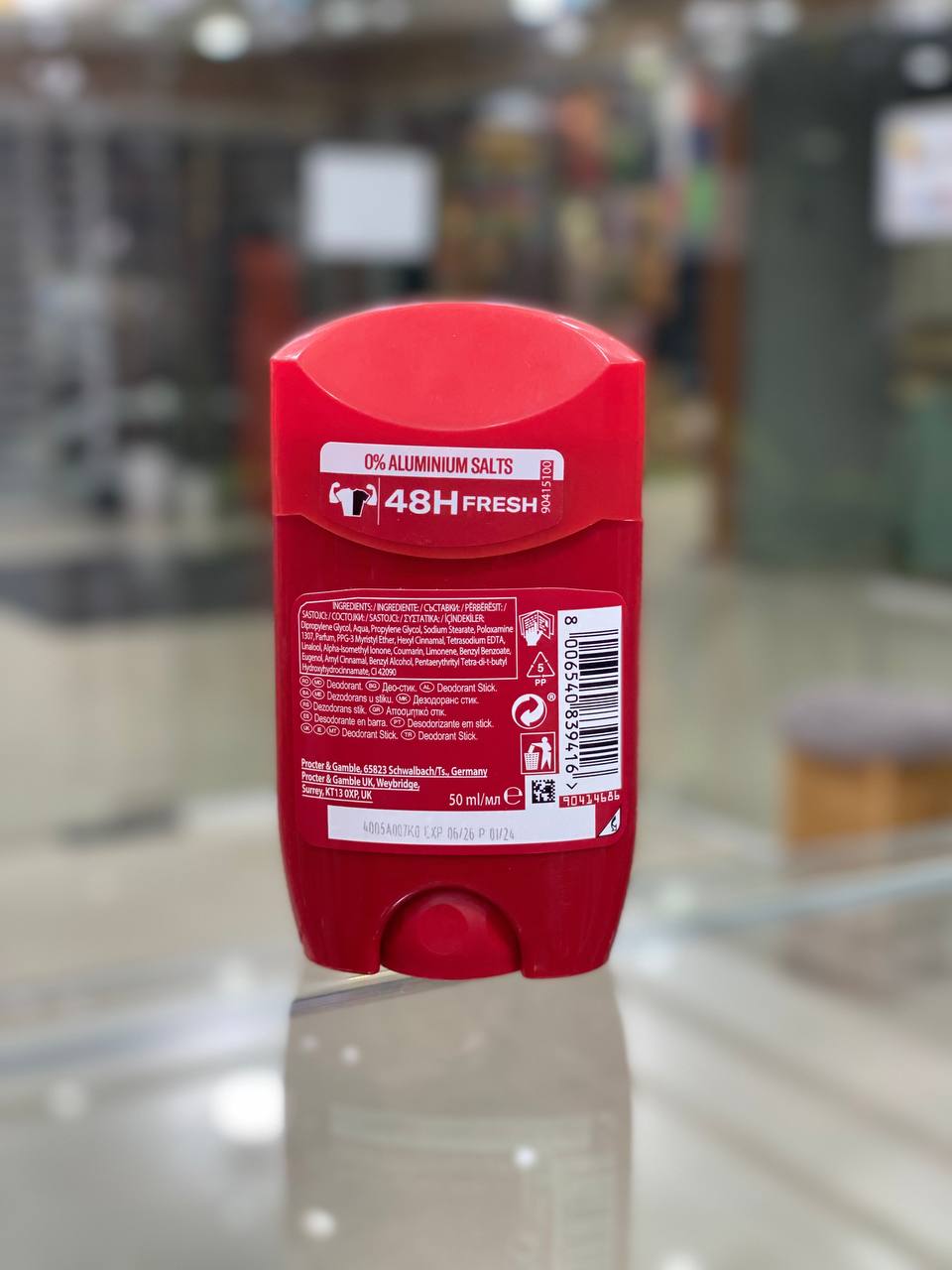 مام دئودورانت مردانه 48 ساعته مدل OASIS حجم 50میل اولد اسپایس