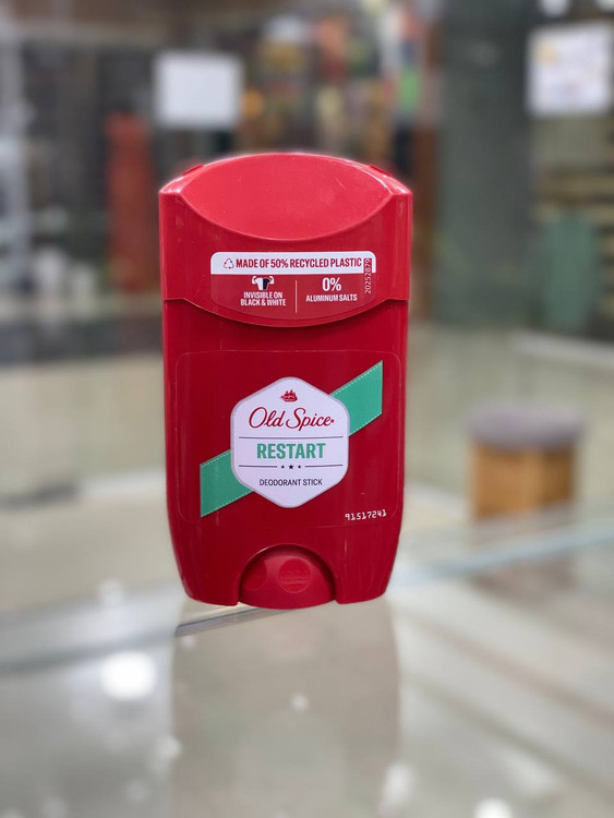 مام دئودورانت مردانه 48 ساعته مدل RESTART حجم 50میل اولد اسپایس