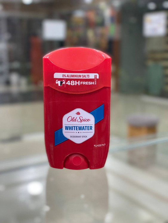 مام دئودورانت مردانه 48 ساعته مدل WHITEWATER حجم 50میل اولد اسپایس