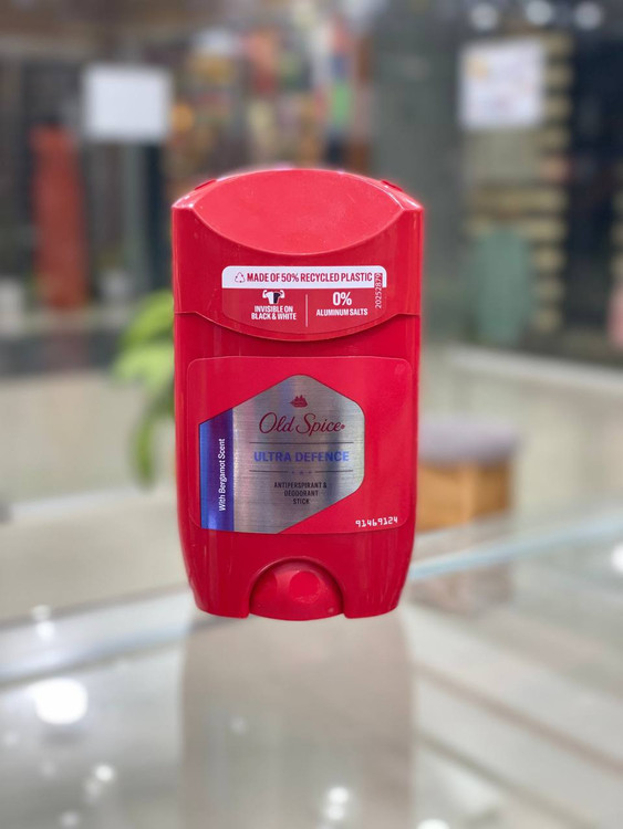 مام دئودورانت مردانه 48 ساعته مدل ULTRA DEFENCE حجم 50میل اولد اسپایس