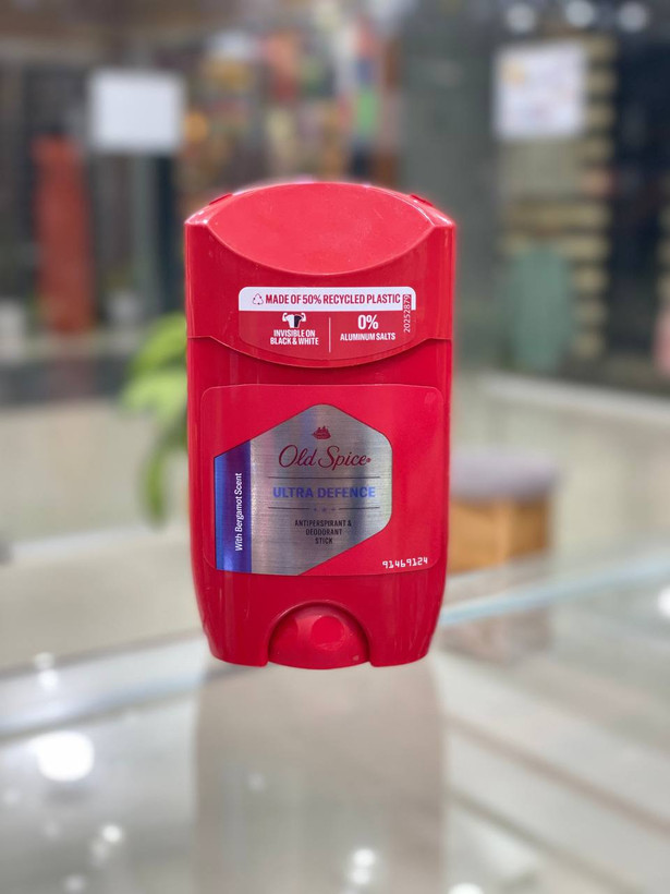 مام دئودورانت مردانه 48 ساعته مدل ULTRA DEFENCE حجم 50میل اولد اسپایس