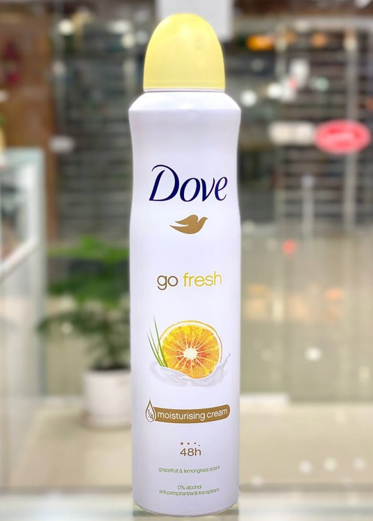 اسپری ضد تعریق داو مدل Go Fresh پرتقالی