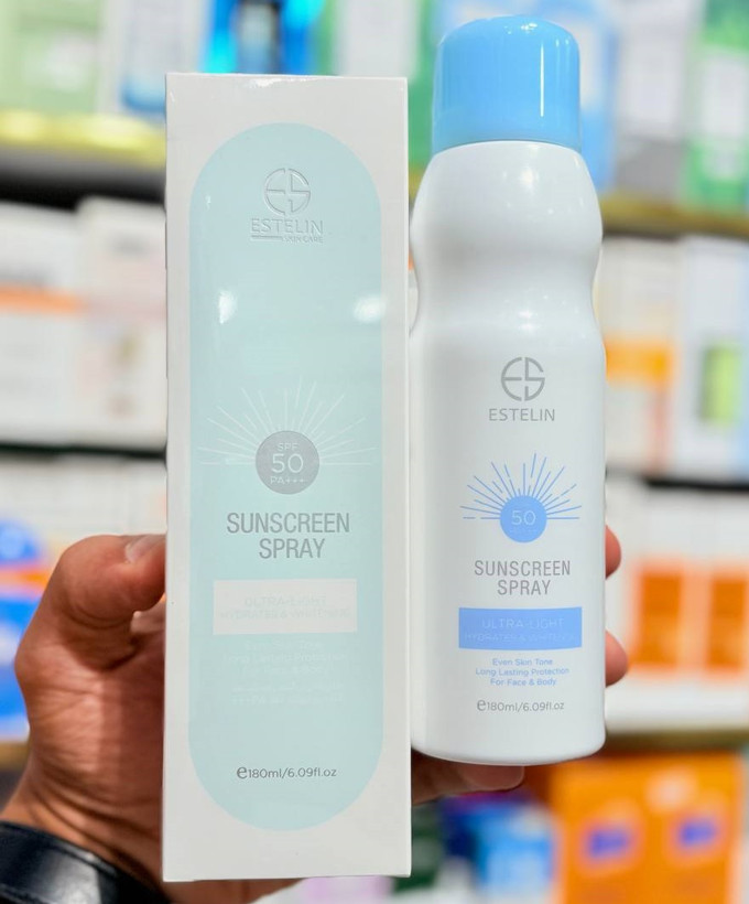 اسپری ضدآفتاب بی رنگ استیلن spf50
