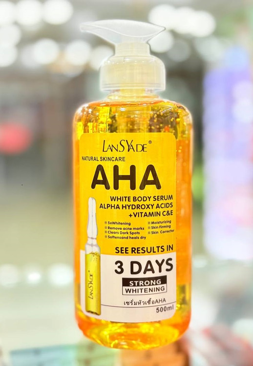 سرم روشن کننده AHA لنسیاد 500میل اورجینال