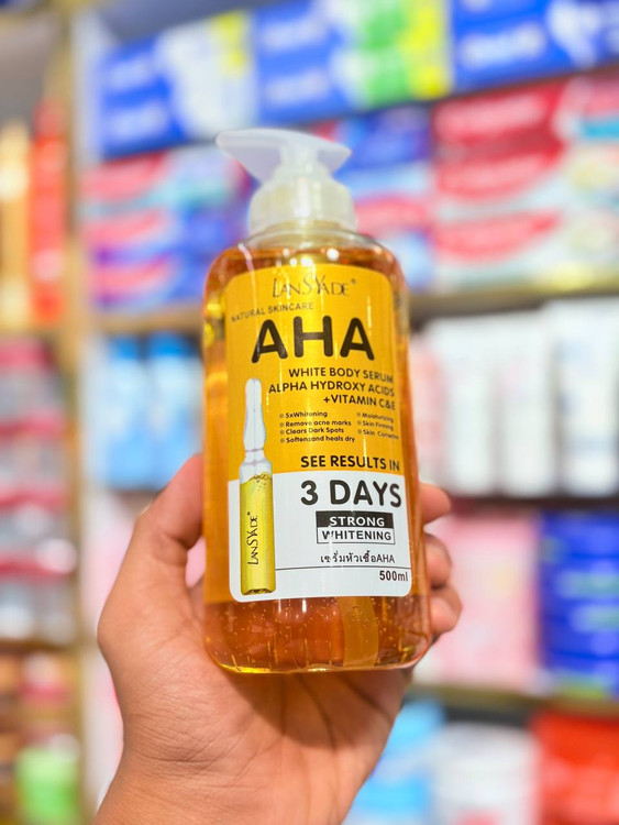 سرم روشن کننده AHA لنسیاد 500میل اورجینال