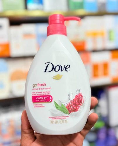 شامپو بدن کرمی انار و برگ لیمو داو پمپی 550 میل