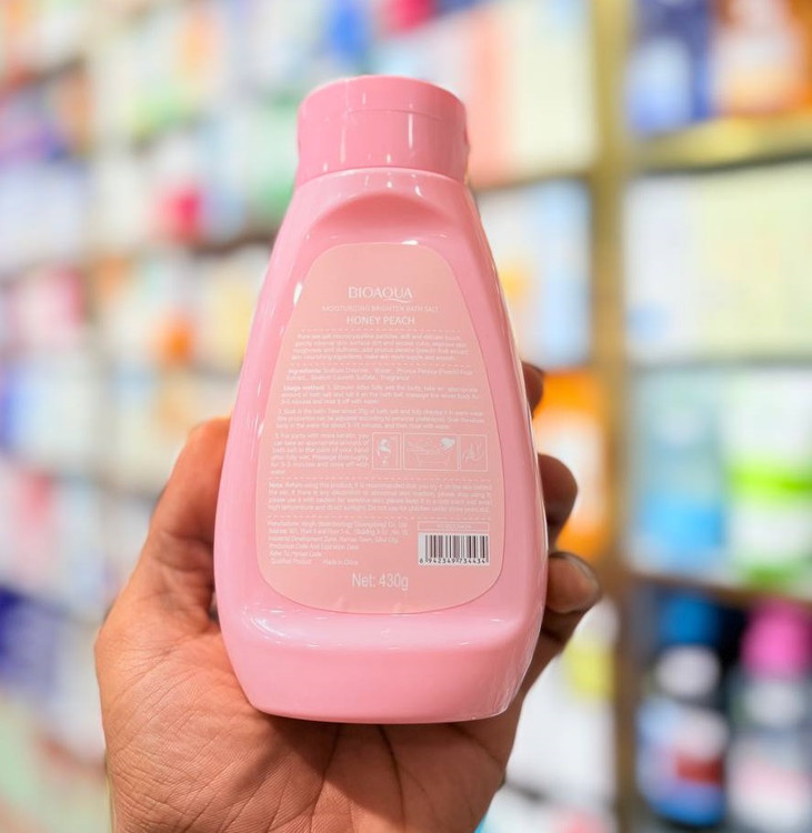 نمک بدن هلو بیوآکوا