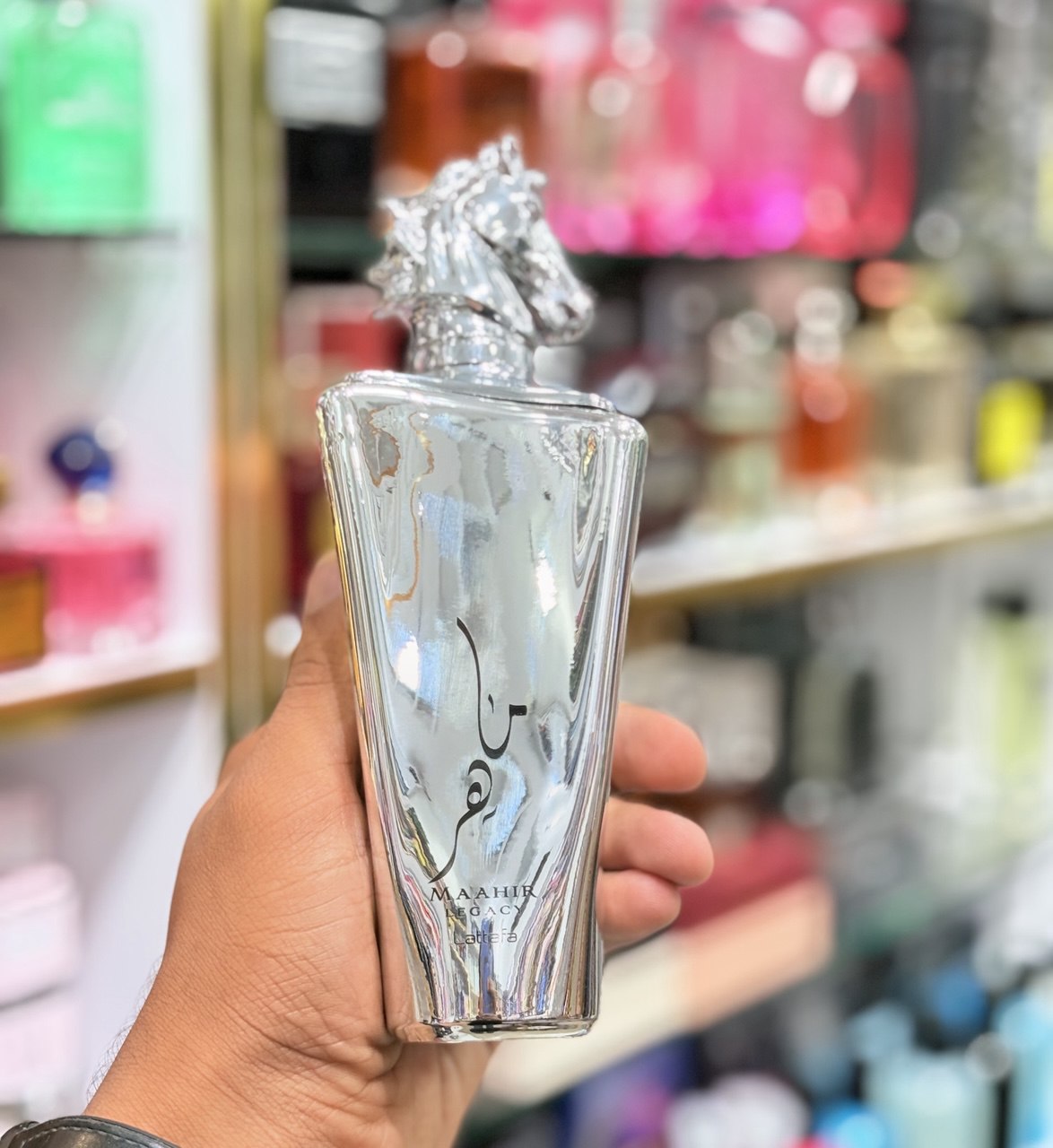 ادکلن لطافه ماهر (لگاسی) نقره ای اورجینال